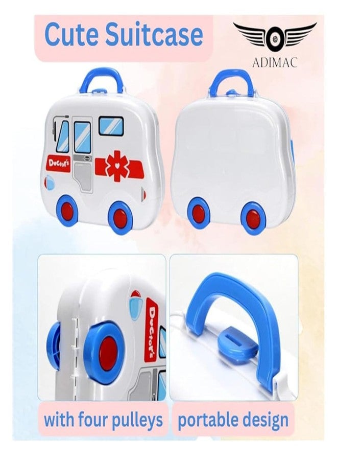 MANVI Doctor Set for Kids, Medical Kit for Boys and Girls, Dentist Kit for Kid, Doctor Medical Pretend Play Toy Set for Boys & Girls (Multi Color- 20 pcs) - Image 5